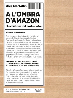 cover image of A l'ombra d'Amazon